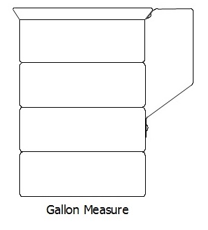 Image of Gallon Measure