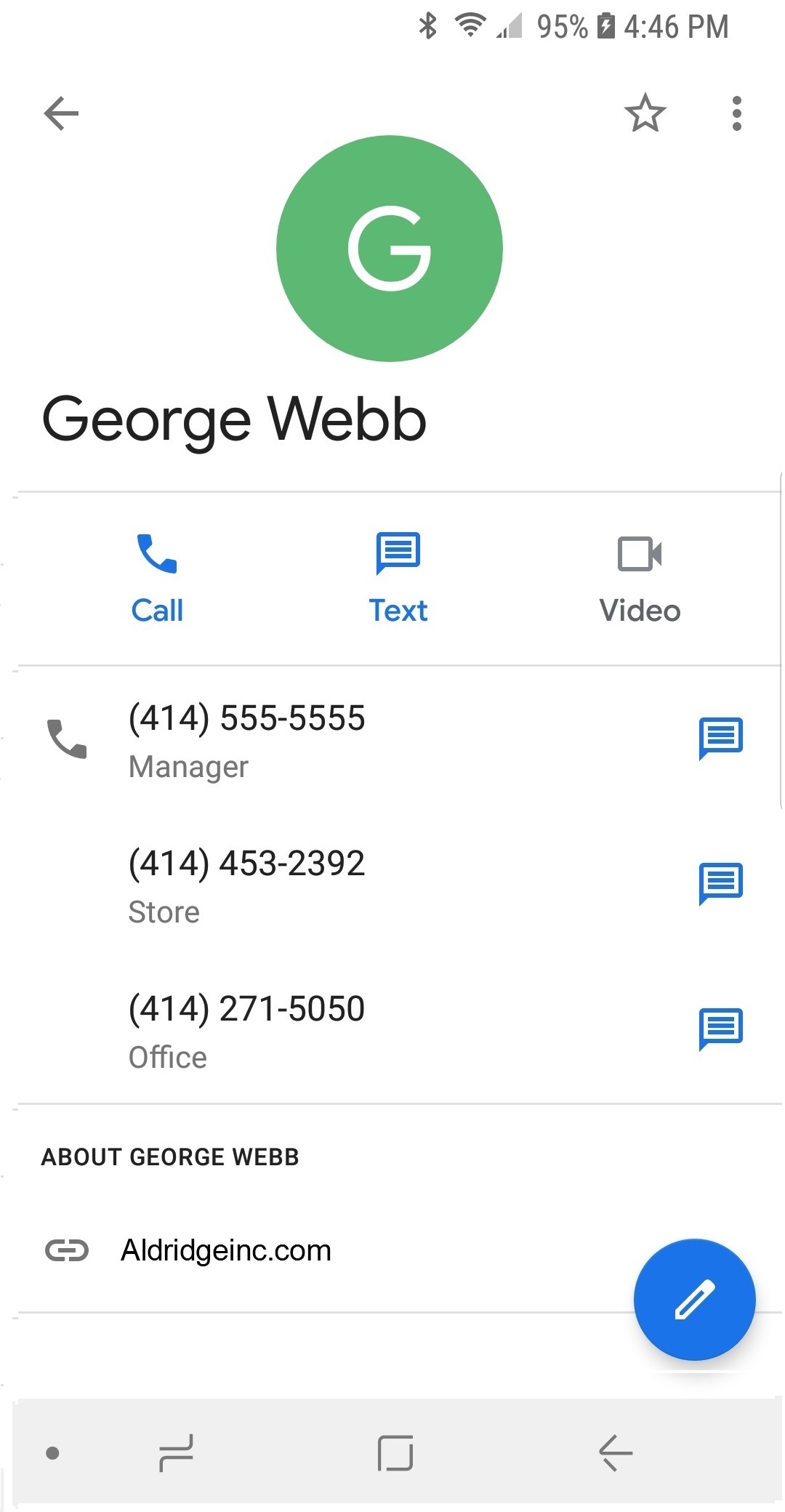 Image of Phone Contact